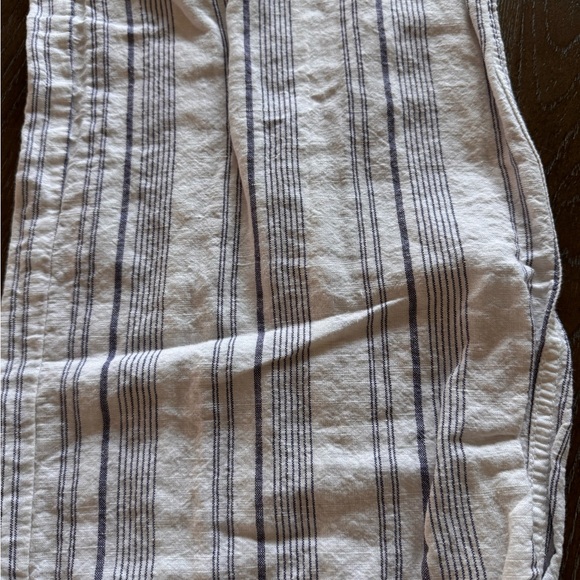 Victoria's Secret white and blue Striped Pants - Picture 7 of 15